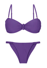 Laden Sie das Bild in den Galerie-Viewer, Product Front: Rio De Sol Ensemble Set Amuleto Bandeau-Crispy Cheeky-Crispy