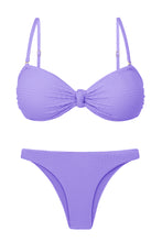 Laden Sie das Bild in den Galerie-Viewer, Product Front: Rio De Sol Ensemble Set Bora-Lavanda Bandeau-Joy Leblon