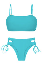 Laden Sie das Bild in den Galerie-Viewer, Product Front: Rio De Sol Ensemble Set Breeze Bandeau-Reto Madrid