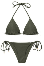 Laden Sie das Bild in den Galerie-Viewer, Product Front: Rio De Sol Ensemble Set Croco Tri-Inv Cheeky-Tie