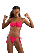 Laden Sie das Bild in den Galerie-Viewer, Image 04: Rio De Sol Ensemble Set Dots-Virtual-Pink Balconet-Tie Pipa