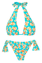 Laden Sie das Bild in den Galerie-Viewer, Product Front: Rio De Sol Ensemble Set Dubai Halter-Double Italy