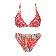 Laden Sie das Bild in den Galerie-Viewer, Product Back: Rio De Sol Ensemble Set Floral-Scales Tri-Fixo Essential-Comfy
