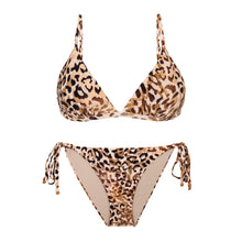 Laden Sie das Bild in den Galerie-Viewer, Product Front: Rio De Sol Ensemble Set Leopard Tri-Fixo Ibiza-Comfy
