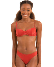 Laden Sie das Bild in den Galerie-Viewer, Gallery: Rio De Sol Ensemble Set Malibu-Chili Balconet Ciao