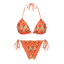 Laden Sie das Bild in den Galerie-Viewer, Product Front: Rio De Sol Ensemble Set Maracai Frufru