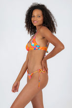 Laden Sie das Bild in den Galerie-Viewer, Image 04: Rio De Sol Ensemble Set Orange-Bloom Tri-Cos Ibiza
