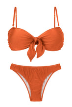 Laden Sie das Bild in den Galerie-Viewer, Product Front: Rio De Sol Ensemble Set Paprica Bandeau-No Essential