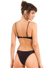 Laden Sie das Bild in den Galerie-Viewer, Image 07: Rio De Sol Ensemble Set Shimmer-Black Bandeau-Joy Essential