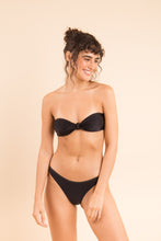 Laden Sie das Bild in den Galerie-Viewer, Image 12: Rio De Sol Ensemble Set Shimmer-Black Bandeau-Joy Essential