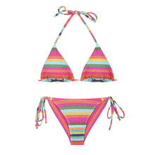 Laden Sie das Bild in den Galerie-Viewer, Product Front: Rio De Sol Ensemble Set Supercolor Tri-Inv Cheeky-Tie