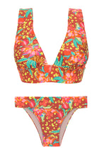 Laden Sie das Bild in den Galerie-Viewer, Product Front: Rio De Sol Ensemble Set Tropics Halter-Marina Essential-Cos