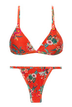 Laden Sie das Bild in den Galerie-Viewer, Product Front: Rio De Sol Ensemble Set Wildflowers Tri-Fixo California