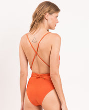 Laden Sie das Bild in den Galerie-Viewer, Image 07: Rio De Sol Une Pièce Shimmer-Paprica New Vegas