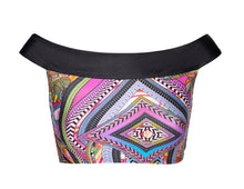 Laden Sie das Bild in den Galerie-Viewer, Product Front: Rio De Sol Haut Soutien Samarcanda Offshoulder