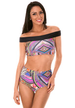 Laden Sie das Bild in den Galerie-Viewer, Image 04: Rio De Sol Haut Soutien Samarcanda Offshoulder