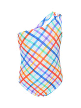 Laden Sie das Bild in den Galerie-Viewer, Product Front: Rio De Sol Une Pièce Fille Square Santorini-Kids