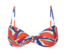 Laden Sie das Bild in den Galerie-Viewer, Product Front: Rio De Sol Haut Top Leaves Bandeau-Joy