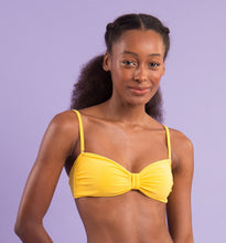 Laden Sie das Bild in den Galerie-Viewer, Image 09: Rio De Sol Haut Top Malibu-Yellow Bandeau-Duo