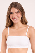 Laden Sie das Bild in den Galerie-Viewer, Gallery: Rio De Sol Haut Top Memphis-White Bandeau-Reto