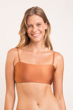 Laden Sie das Bild in den Galerie-Viewer, Gallery: Rio De Sol Haut Top Nocciola Bandeau-Reto