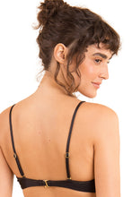 Laden Sie das Bild in den Galerie-Viewer, Image 07: Rio De Sol Haut Top Shimmer-Black Bandeau-Joy