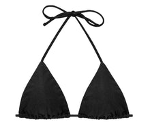 Laden Sie das Bild in den Galerie-Viewer, Product Front: Rio De Sol Haut Top Shimmer-Black Tri-Inv