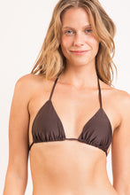 Laden Sie das Bild in den Galerie-Viewer, Gallery: Rio De Sol Haut Top Shimmer-Coffee Tri-Inv
