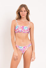 Laden Sie das Bild in den Galerie-Viewer, Model Front: Rio De Sol Haut Top Splash Bandeau-Reto
