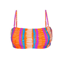 Laden Sie das Bild in den Galerie-Viewer, Product Front: Rio De Sol Haut Top Stripes Bandeau-Reto