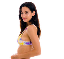 Laden Sie das Bild in den Galerie-Viewer, Image 08: Rio De Sol Haut Top Tiedye-Purple Bralette