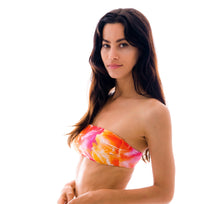 Laden Sie das Bild in den Galerie-Viewer, Image 08: Rio De Sol Haut Top Tiedye-Red Bandeau-Reto