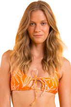 Laden Sie das Bild in den Galerie-Viewer, Gallery: Rio De Sol Haut Top Trail-Orange Tank-Tie