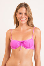 Laden Sie das Bild in den Galerie-Viewer, Gallery: Rio De Sol Haut Top Vita-Pink Balconet-Tie