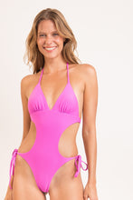 Laden Sie das Bild in den Galerie-Viewer, Gallery: Rio De Sol Une Pièce Vita-Pink Trikini-Comfy