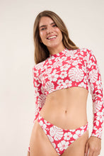Laden Sie das Bild in den Galerie-Viewer, Image 07: Wednesday In Hawaii By Rio De Sol Haut Top Pua-Hibiscus Reef