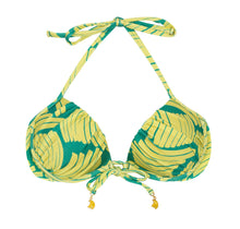 Laden Sie das Bild in den Galerie-Viewer, Product Front: Rio De Sol Haut Top Banana Yellow Balconet
