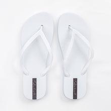 Laden Sie das Bild in den Galerie-Viewer, Product Front: Rio De Sol Tongs White Slim
