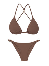 Laden Sie das Bild in den Galerie-Viewer, Product Front: Rio De Sol Ensemble Set Sand-Cappuccino Tri-Aya Cheeky-Aya
