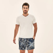 Laden Sie das Bild in den Galerie-Viewer, Image 06: Uv Line Short De Bain Short Acqua Coqueiros Marinho Upf50+
