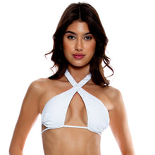 Laden Sie das Bild in den Galerie-Viewer, Gallery: Luli Fama Haut Top Cross High White
