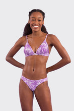 Laden Sie das Bild in den Galerie-Viewer, Model Front: Rio De Sol Haut Top Trail-Purple Tri-Fixo
