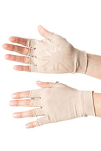 Laden Sie das Bild in den Galerie-Viewer, Image 02: Uv Line Gants Short Gloves Uni Beige Upf50+
