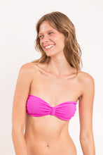 Laden Sie das Bild in den Galerie-Viewer, Image 13: Rio De Sol Haut Top Malibu-Rosa Bandeau-Duo
