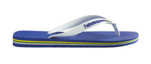 Laden Sie das Bild in den Galerie-Viewer, Model Back: Havaianas Tongs Brasil Logo Marine Blue
