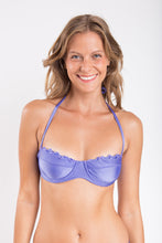 Laden Sie das Bild in den Galerie-Viewer, Gallery: Rio De Sol Haut Top Shimmer-Hortensia Balconet-Frufru
