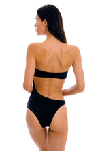 Laden Sie das Bild in den Galerie-Viewer, Model Back: Rio De Sol Une Pièce Preto Body-Rio
