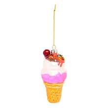 Laden Sie das Bild in den Galerie-Viewer, Product Front: Sunnylife Fête Festive Ornament Ice Cream
