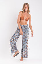Laden Sie das Bild in den Galerie-Viewer, Image 06: Rio De Sol Pantalon De Plage Ikat Wide Pants
