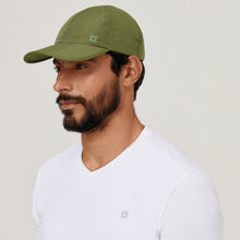 Laden Sie das Bild in den Galerie-Viewer, Image 02: Uv Line Casquette Cap Uv Pro Masc Green Militar Upf50+
